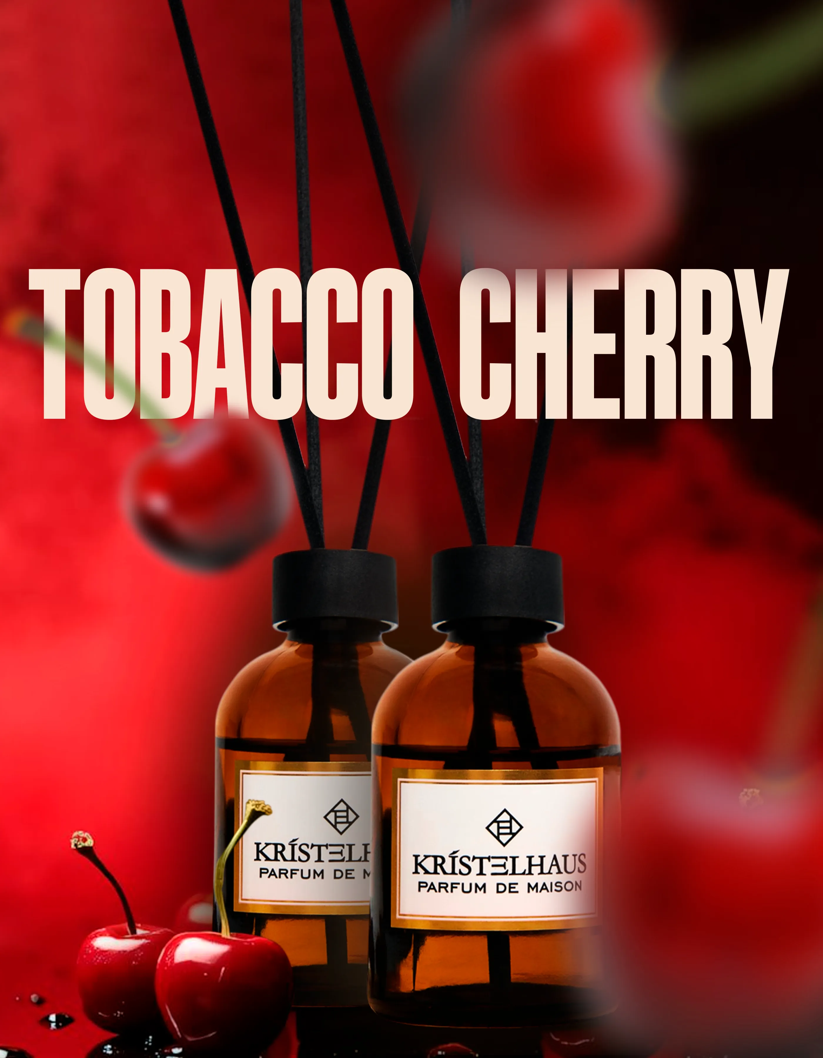 Набор из 2-х диффузоров «Табак-Вишня»